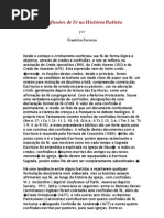 Confissões de Fé na História Batista