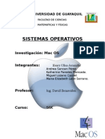 Sistema Operativo Mac OS