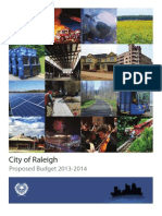 Raleigh FY14 Proposed Operating Budget