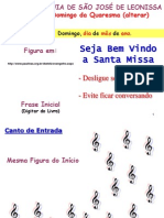 Modelo para Santa Missa