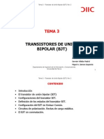 Tema 3. Transistores de Union Bipolar Bjt