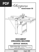 70 070 Autocreaser 50 Service Manual