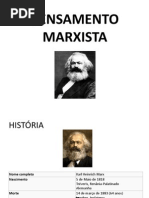 Apresentação Karl Marx