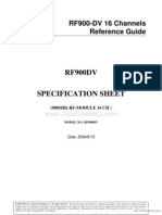 Datasheet - Transciever RF900DV