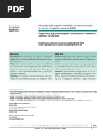 Estratégias de suporte ventilatório no recém-nascido