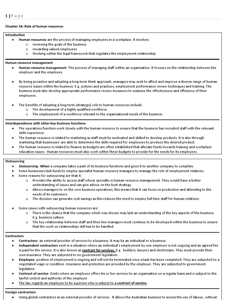Topic 4- Human Reources | Employment | Human Resource Management