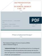 Industrial Design Unit - IV: Team Presentation
