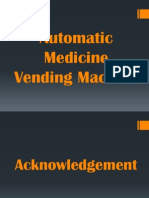 Automatic Medicine Vending Machine