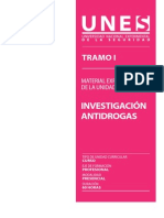 Investigación antidrogas UNES