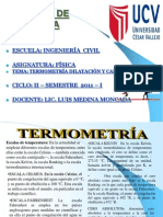 Termometría y Dilatación