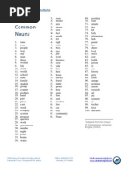 LIST OF VERBS, NOUNS, ADJECTIVES AND ADVERBS.pdf | Linguistics