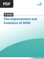 The Improvement and Evolution of SIEM