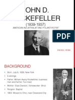 John D. Rockefeller: American Industrialist and Philanthropist