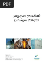 Download Singapore Standards Catalogue 2004-05 by Zhu Qi Wang SN143528646 doc pdf