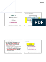 Data Link Layer (DLL) : Flow and Error Control