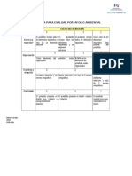 Rubrica Portafolio Ambiental