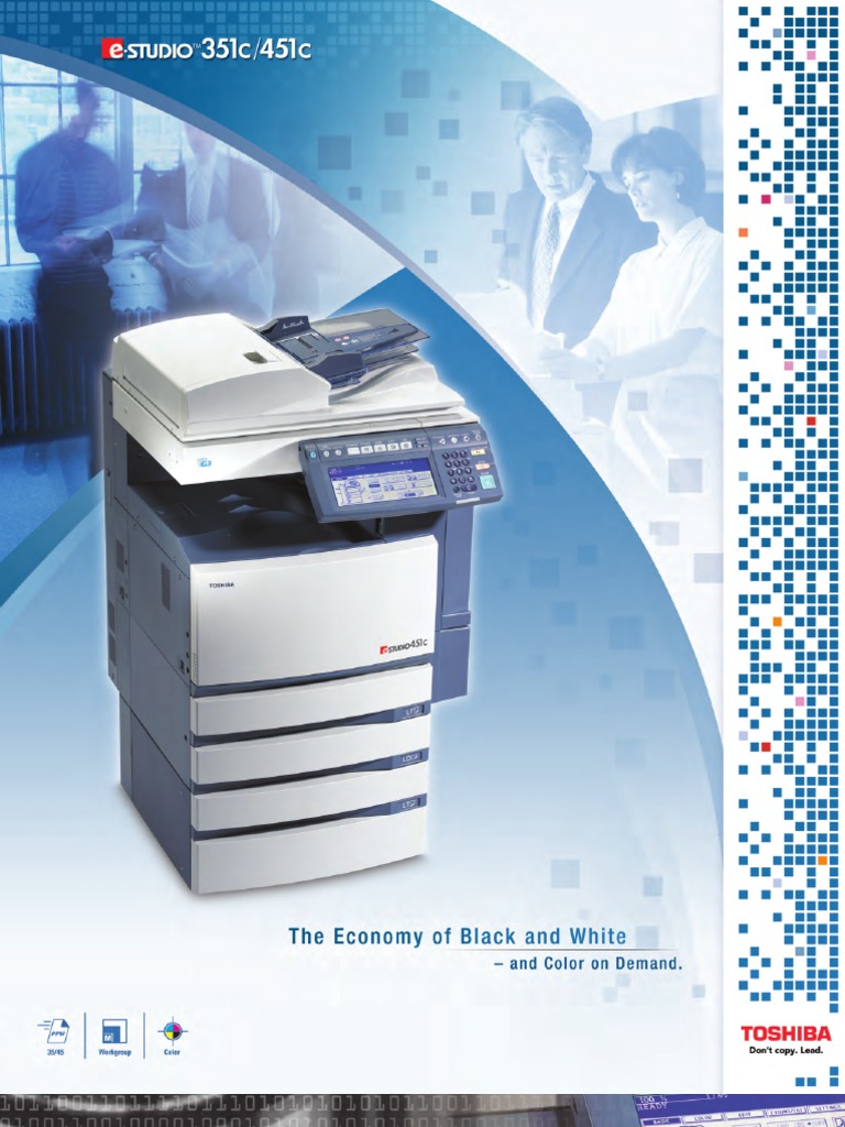 Toshiba Es351c 451c | PDF | Image Scanner | Printer (Computing)