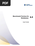 Benchmark Factory For Databases User Guide