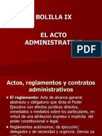 Unidad Ix - Acto Administrativo