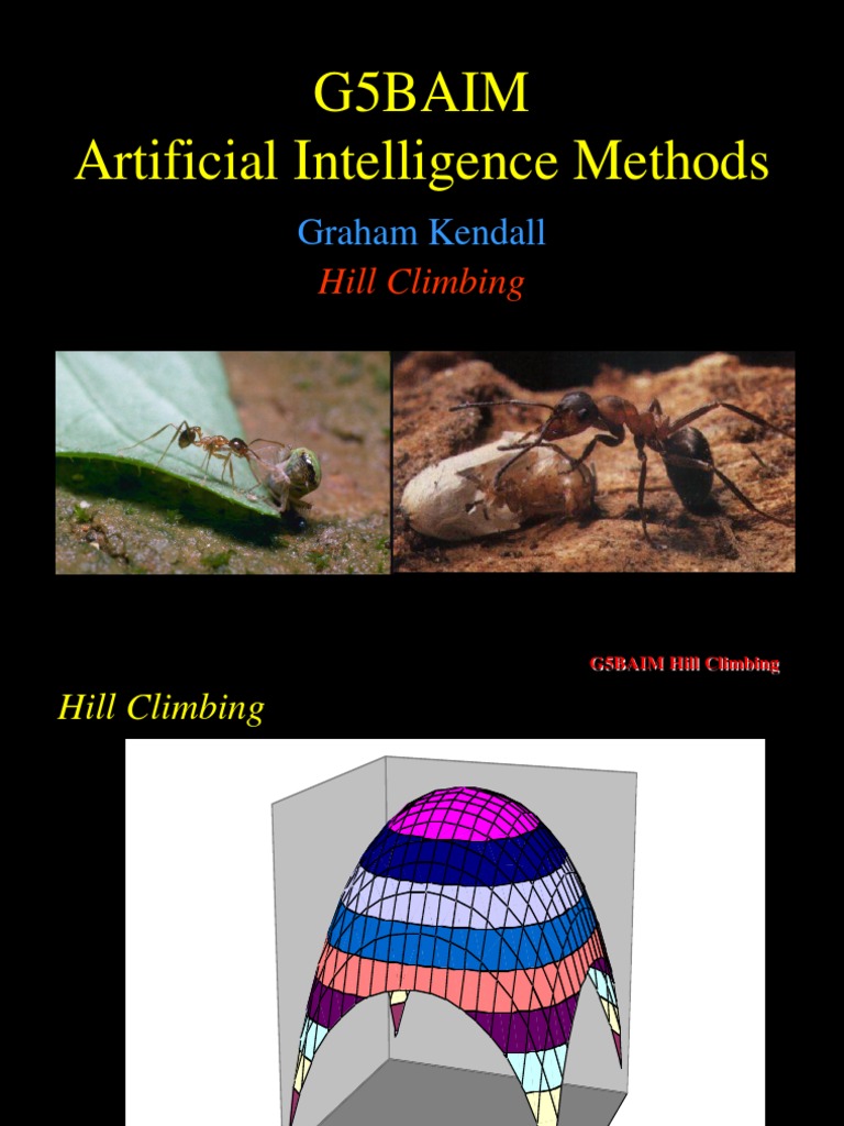 Hill Climbing Algorithm in AI | PDF | Teaching Methods & Materials