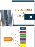 Dimensiones Del Discurso