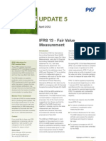 IFRS Update 5 Apr 2012 Fair Value