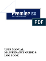 User Manual, Maintenance Guide & Log Book