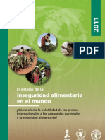 Informe Inseguridad Alimentaria Fao 2011