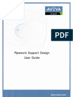 PDMS Pipework Support