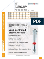 BREMBOLT Load-Controlled Anchor