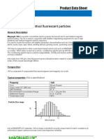 Wet Method Fluorescent Particles: Product Data Sheet