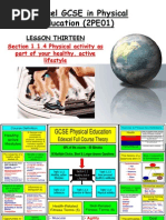 GCSE PE Personal Exercise Programme Guide | PDF | Aerobic Exercise ...