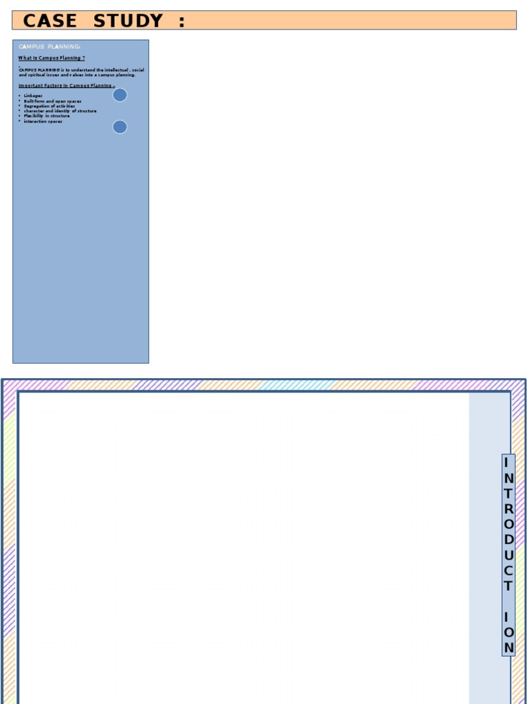 Case Study:: Campus Planning | PDF | Dormitory | Architectural Design