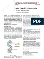 Text Encryption Using DNA Stenography