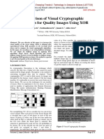 Comparison of Visual Cryptographic Algorithms For Quality Images Using XOR