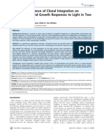 Xu 2012 Differential Influence of Clonal Integration On