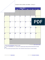 Blank June 2013 Calendar Template from WinCalendar.com