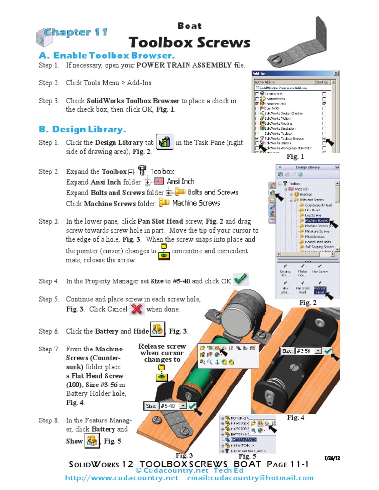 How To Make Tool Box in Solid Works | PDF