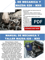 Mazda 626 2000 Manual de Mecanica y Reparacion Taller