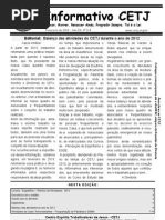 02 Informativo CETJ Fevereiro de 2013