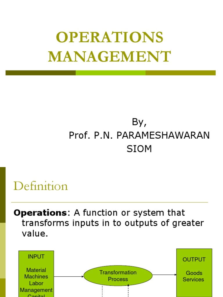 Strategic Importance | PDF | Operations Management | Strategic Management