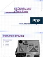 Instrument Drawing and Lettering Techniques