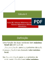 08_Valores Máximos e Mínimos