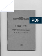 A 050-1-721 - 5,445-Mm-Maschinenpistole AK74 Und Leichtes Maschinengewehr PPK74 - Beschreibung Und Nutzung (1985,)