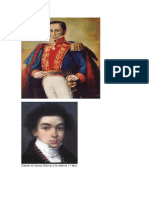 Retrato de Simón Bolívar a la edad de 17 años
