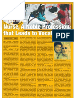 'Nurse, A Nobel Profession that Leads to Vocation' by Monsi A. Serrano