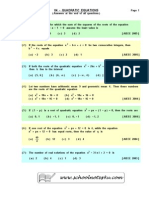 04 - Quadratic Equations