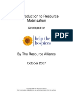 An Introduction To Resource Mobilisation