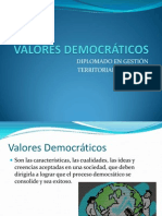 VALORES DEMOCRÁTICOS