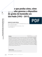 Governo Que Produz Crime